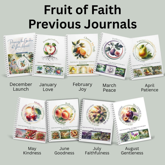 2025 Previous Fruit of Faith Creative Blessings Club Journals - Blessed Be Boutique