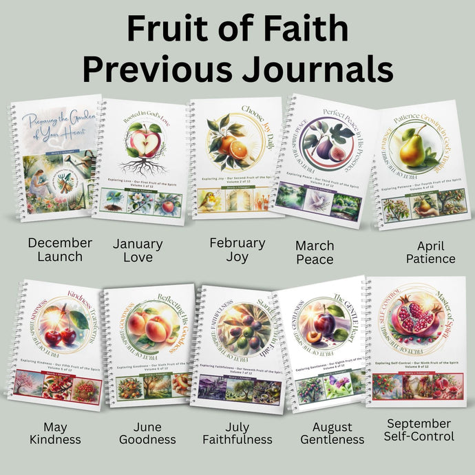 2025 Previous Fruit of Faith Creative Blessings Club Journals - Blessed Be Boutique