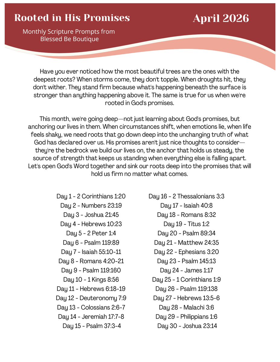 2026 April Scripture Journaling Prompts Digital Download - FREE ...