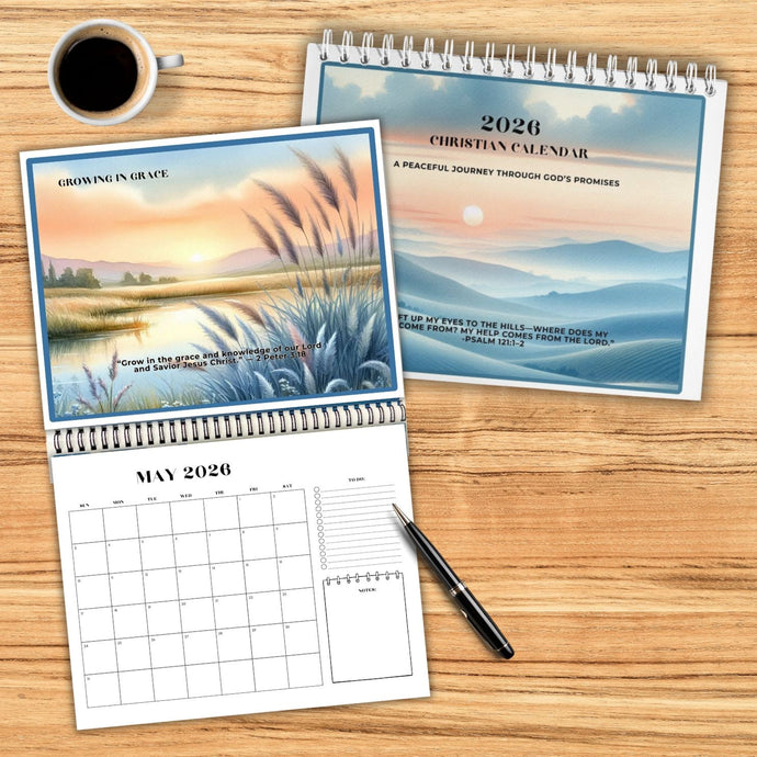 2026 Christian Calendar - Blessed Be Boutique