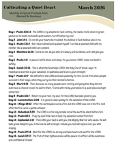 Load image into Gallery viewer, 2026 March Scripture Journaling Prompts - Mailed Copies - Blessed Be Boutique