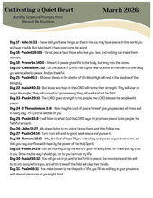 Load image into Gallery viewer, 2026 March Scripture Journaling Prompts - Mailed Copies - Blessed Be Boutique