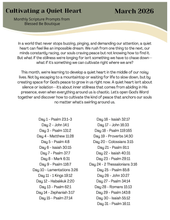 Load image into Gallery viewer, 2026 March Scripture Journaling Prompts - Mailed Copies - Blessed Be Boutique