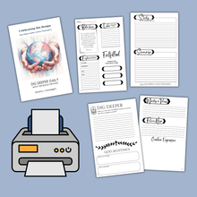 Load image into Gallery viewer, Dig Deeper Daily Past Edition Journals