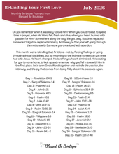 Load image into Gallery viewer, 2026 July Scripture Journaling Prompts - Mailed Copies