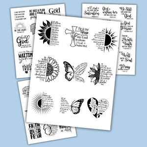 4 Page Download FREE - Blessed Be Boutique