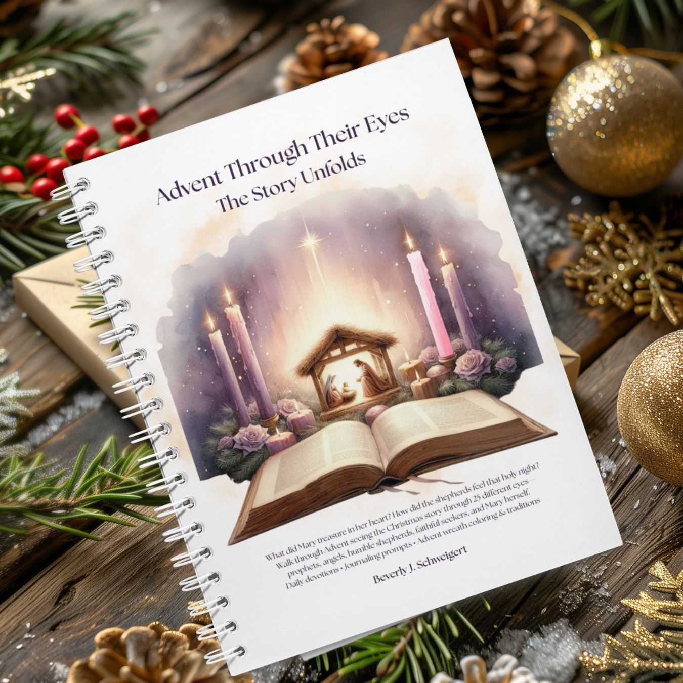 Advent Through Their Eyes Devotional and Tabletop Flip Book