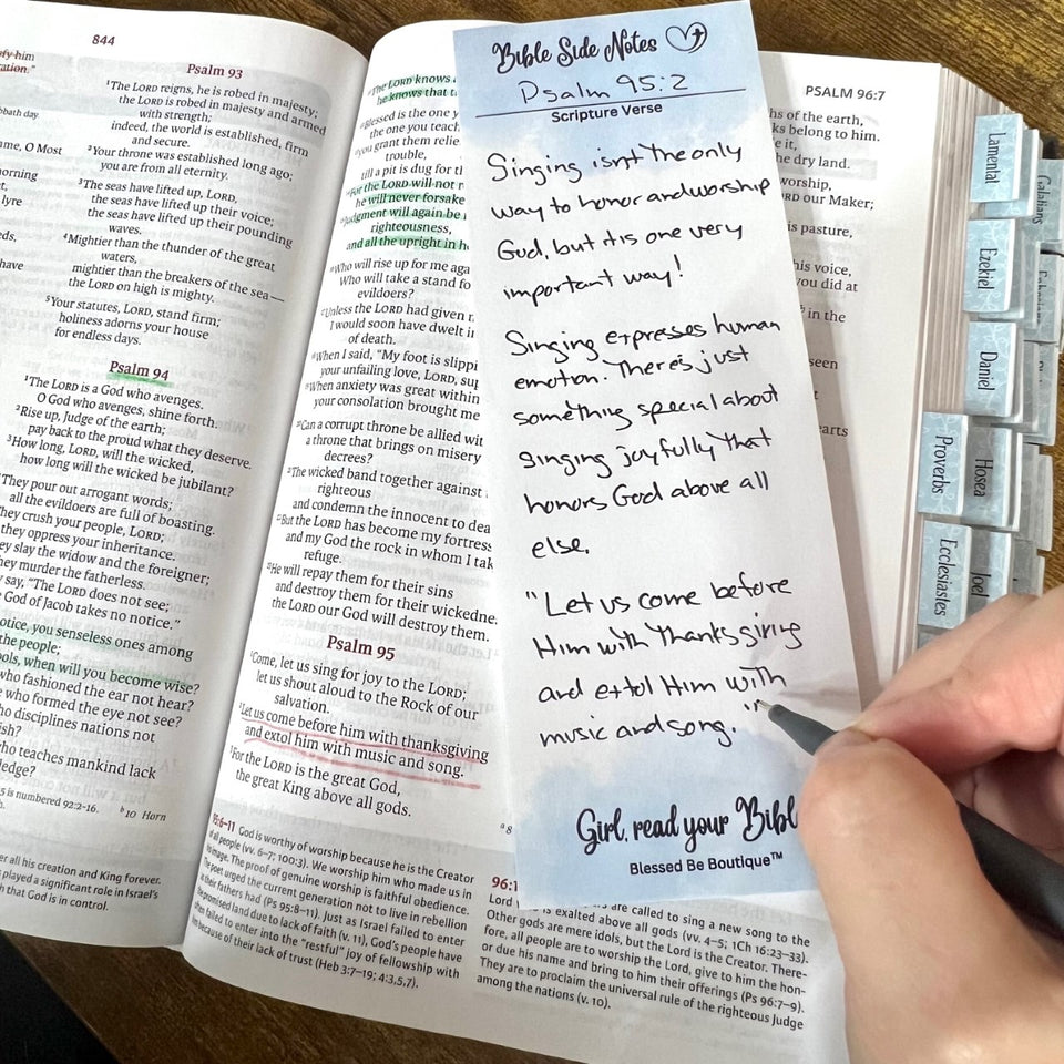 Bible Side Notes: A Game-Changer for Bible Study – Blessed Be Boutique