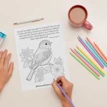 Load image into Gallery viewer, 2023 Spring Coloring Pages Printed
