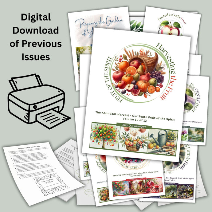 2025 Previous Fruit of Faith Creative Blessings Club Digital Downloads