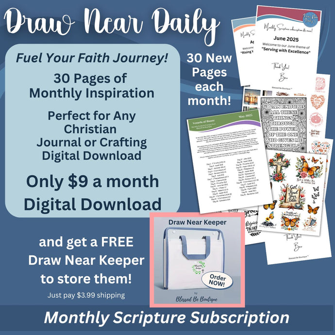 Draw Near Daily Digital Christian Scripture Subscription