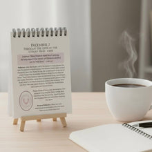 Load image into Gallery viewer, Advent Through Their Eyes Devotional and Tabletop Flip Book - Blessed Be Boutique