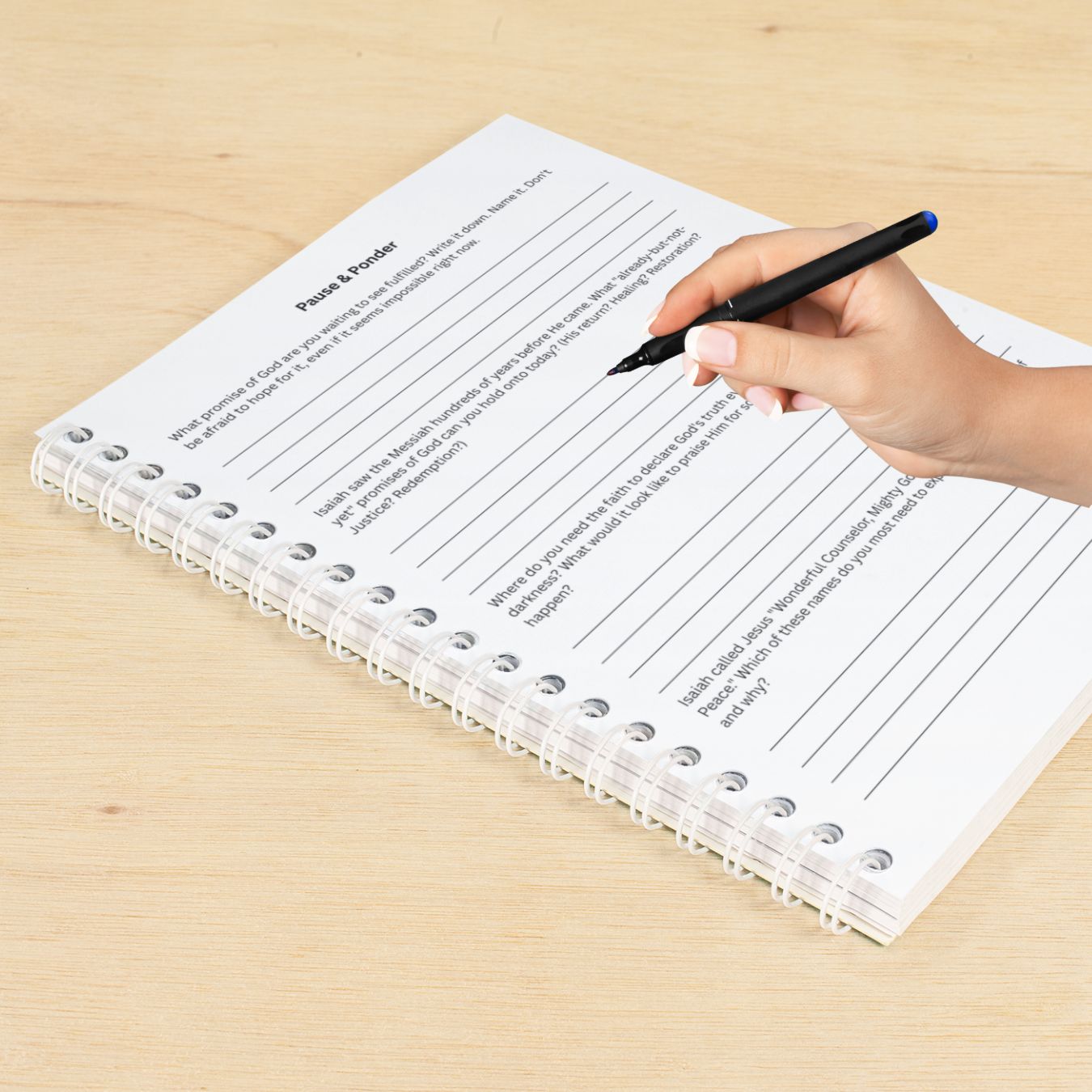 Advent Through Their Eyes Devotional and Tabletop Flip Book - Blessed Be Boutique