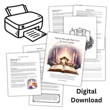 Load image into Gallery viewer, Advent Through Their Eyes Devotional and Tabletop Flip Book - Blessed Be Boutique