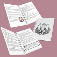 Load image into Gallery viewer, Advent Through Their Eyes Devotional and Tabletop Flip Book - Blessed Be Boutique
