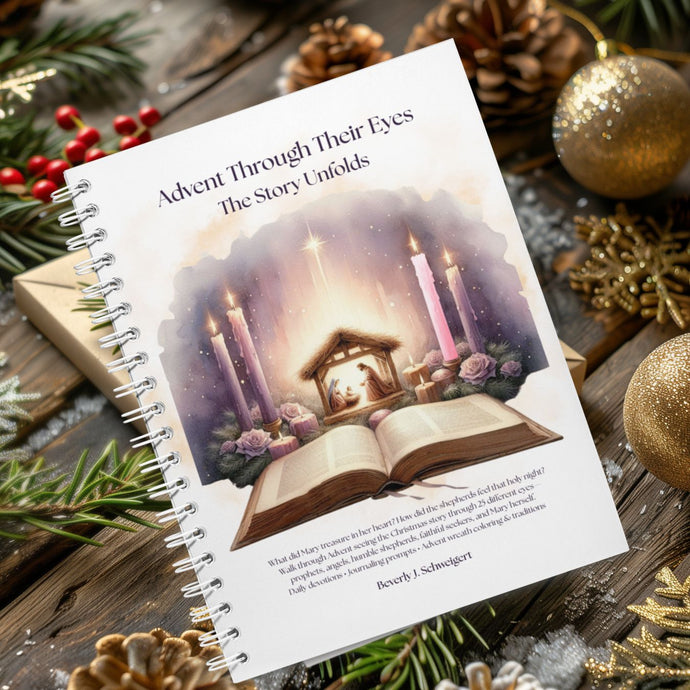 Advent Through Their Eyes Devotional and Tabletop Flip Book - Blessed Be Boutique