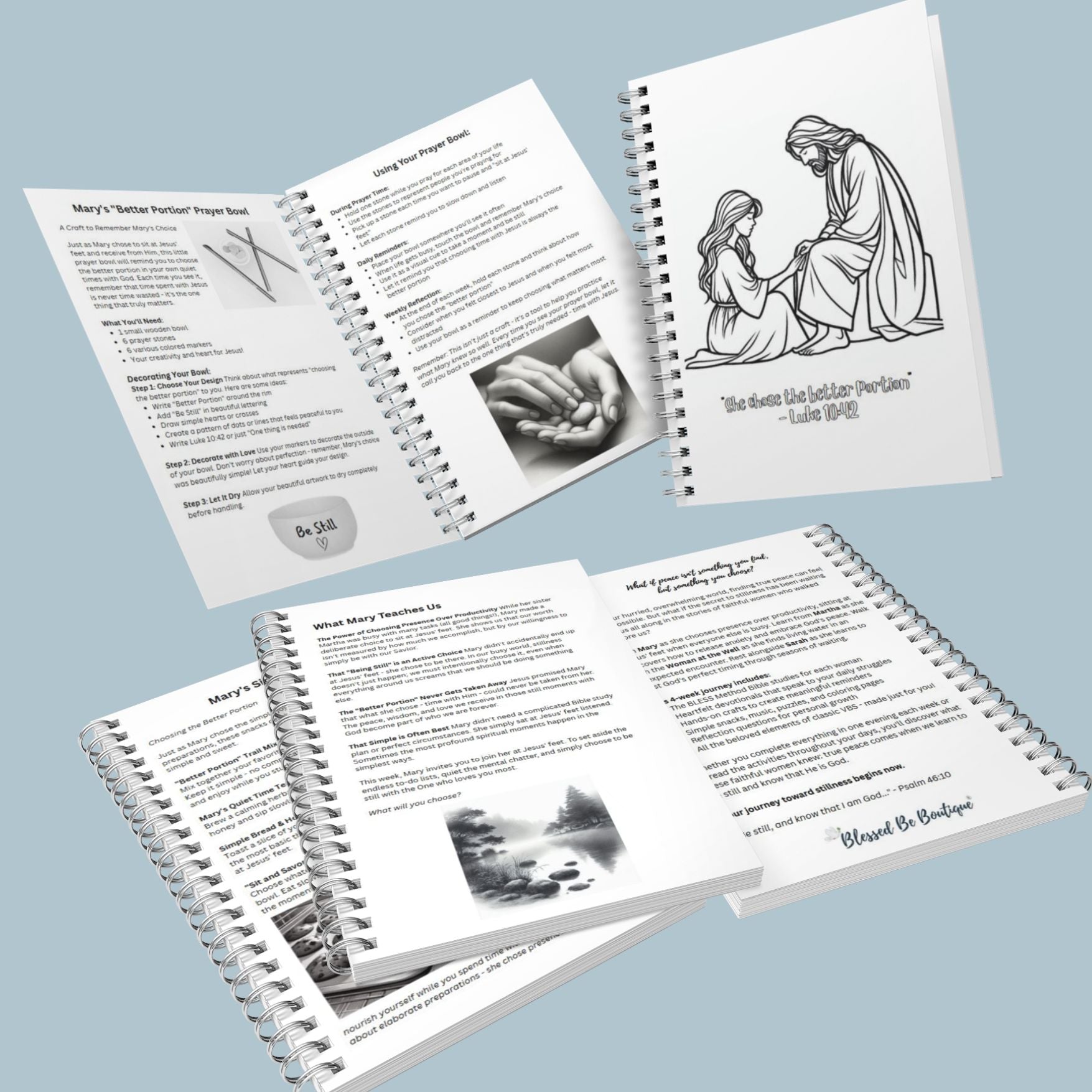 Be Still: Find God's Peace in a Busy World - Women's VBS Devotional - Blessed Be Boutique