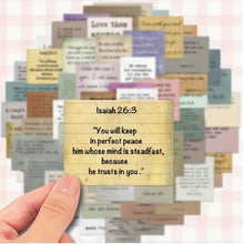 Load image into Gallery viewer, Bible Quote Sticker Pack - Blessed Be Boutique