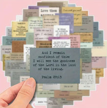 Load image into Gallery viewer, Bible Quote Sticker Pack - Blessed Be Boutique