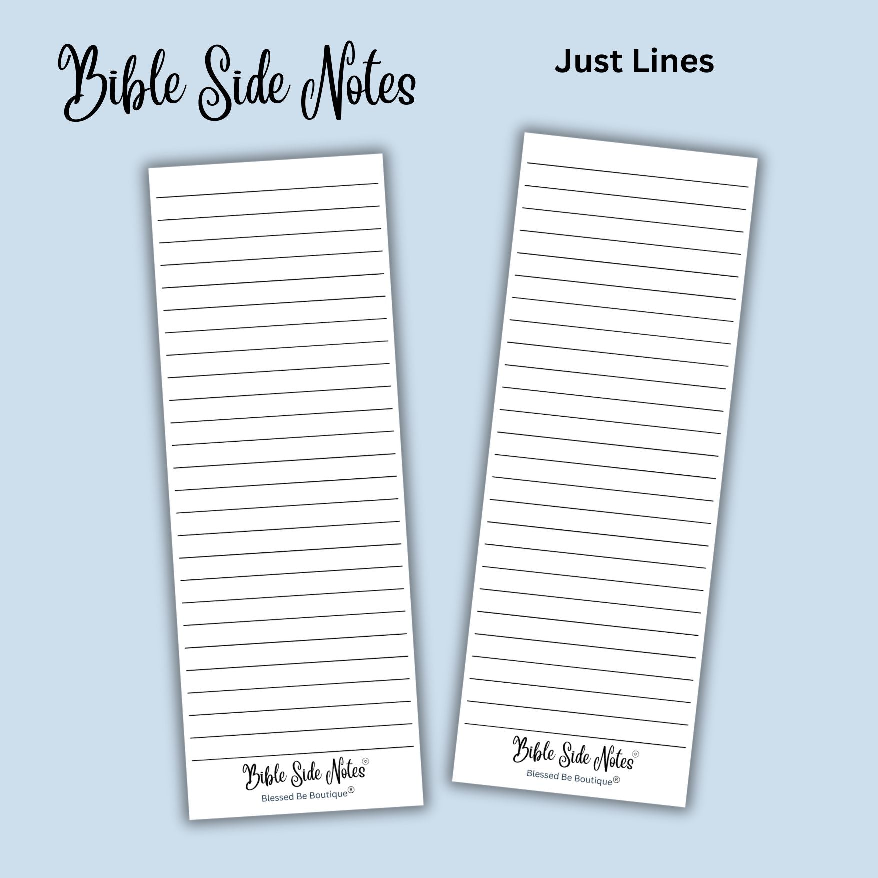 Bible Side Notes®! Printed by Post - It® Brand - Blessed Be Boutique