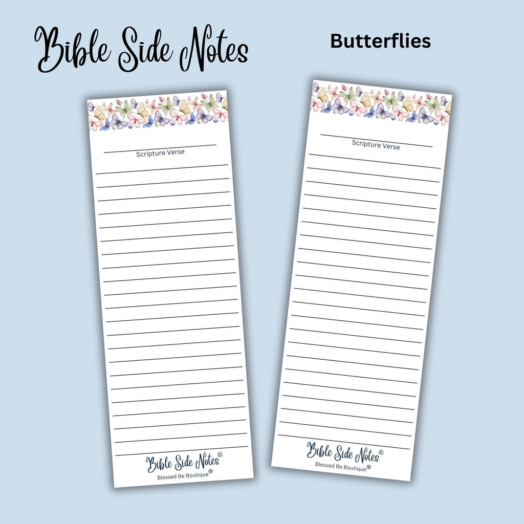 Blessed Boutique Scripture Writing.pdf Bible Side Notes®! Printed by Post-It® Brand – Blessed Be Boutique