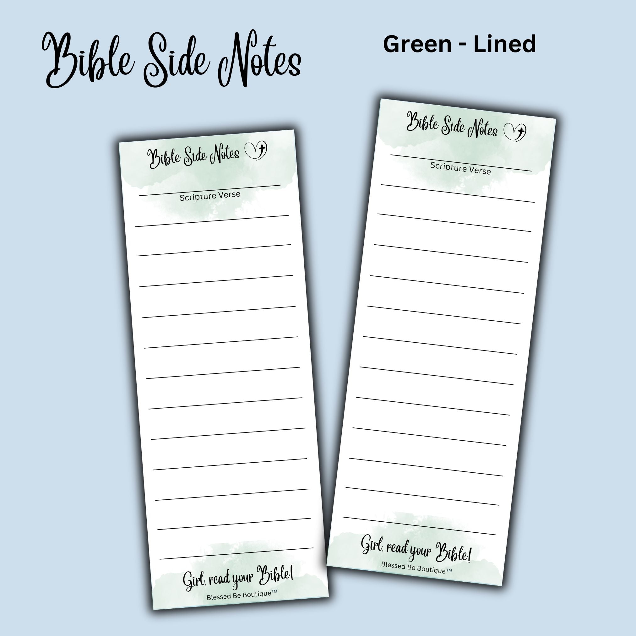 Bible Side Notes®! Printed by Post - It® Brand - Blessed Be Boutique