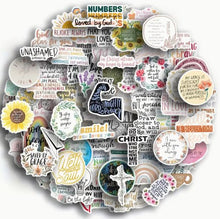 Load image into Gallery viewer, BONUS Christian Sticker Pack Set - Blessed Be Boutique