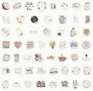 BONUS Christian Sticker Pack Set - Blessed Be Boutique