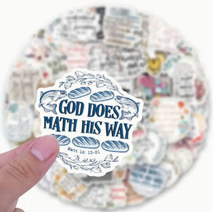 BONUS Christian Sticker Pack Set - Blessed Be Boutique