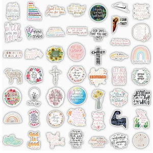 BONUS Christian Sticker Pack Set - Blessed Be Boutique