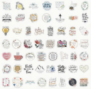 BONUS Christian Sticker Pack Set - Blessed Be Boutique