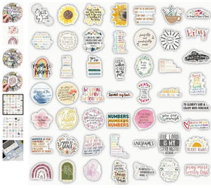 BONUS Christian Sticker Pack Set - Blessed Be Boutique