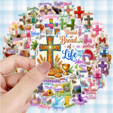 Load image into Gallery viewer, Bonus Cross Sticker Pack of 50! - Blessed Be Boutique