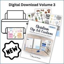 Load image into Gallery viewer, Christian Clip Art Creations Journal Digital Download - Blessed Be Boutique