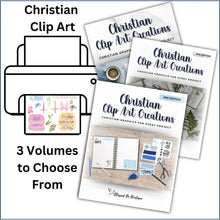 Load image into Gallery viewer, Christian Clip Art Creations Journal Digital Download - Blessed Be Boutique