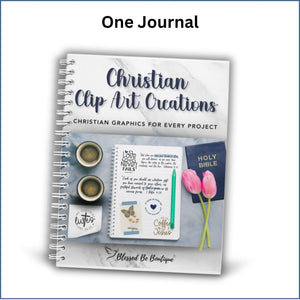 Christian Clip Art Creations Journals - Blessed Be Boutique