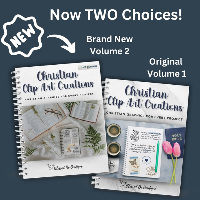 Christian Clip Art Creations Journals + BONUS Download for Sports Moms! - Blessed Be Boutique