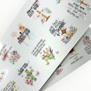 Christian Transfer Stickers - Blessed Be Boutique