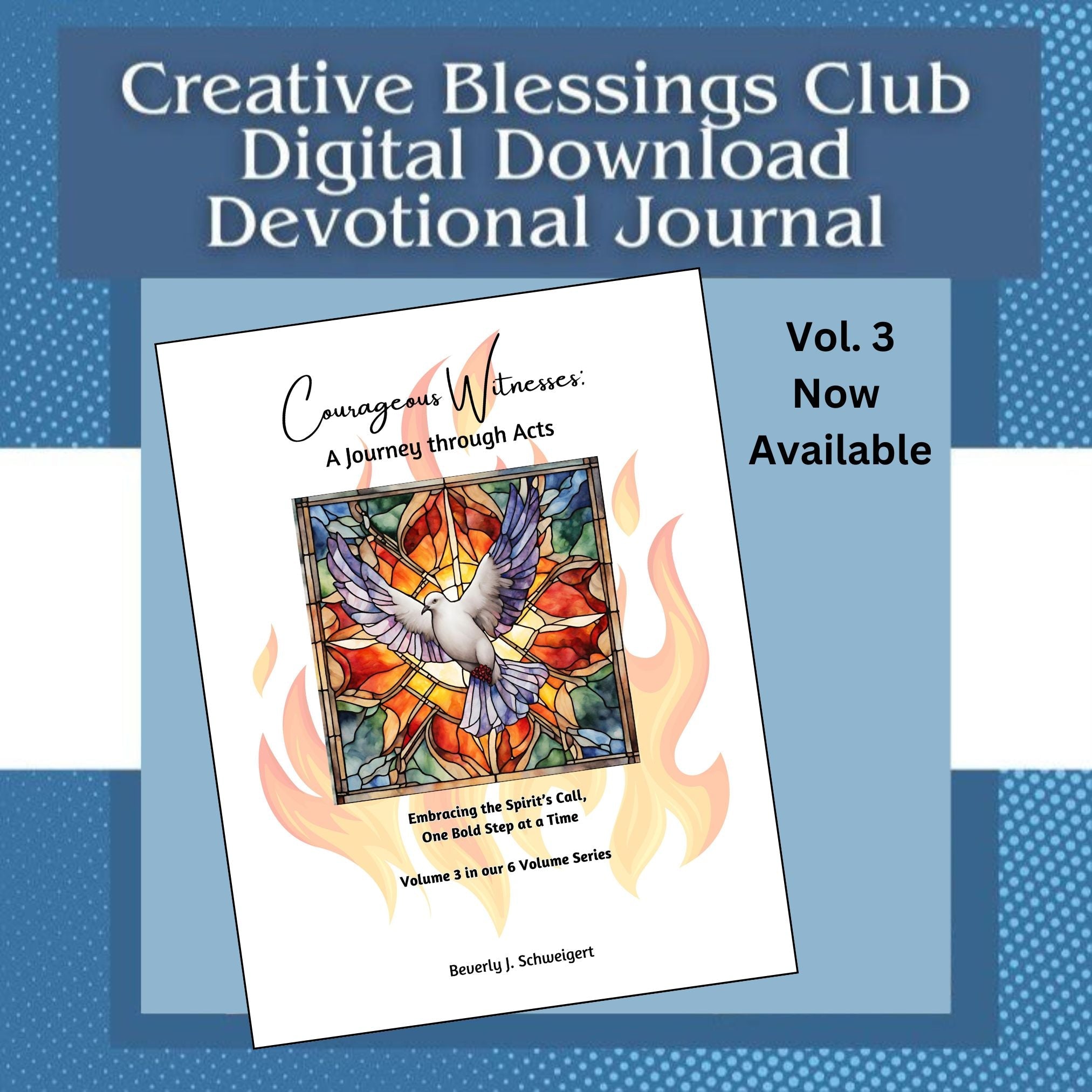 Creative Blessings Club Digital Download Devotional Journal - 2024 Wal –  Blessed Be Boutique