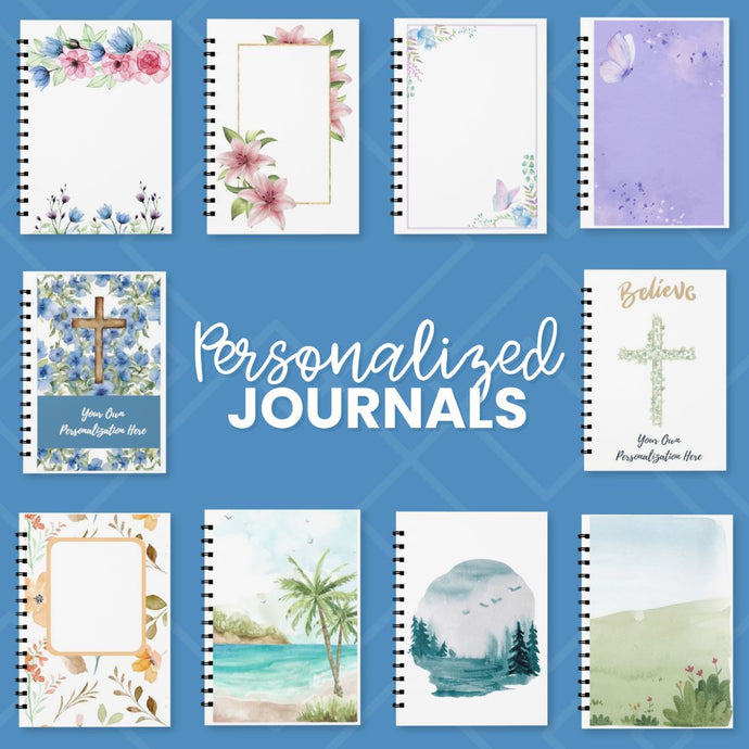 Custom Inspirations: Personalized Journal Collection! - Blessed Be Boutique