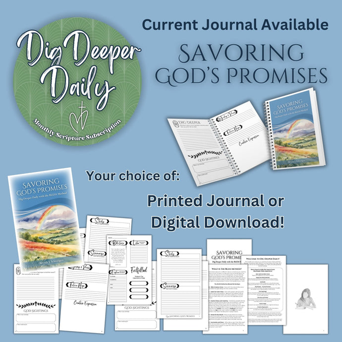 Dig Deeper Daily Journal Subscription - Blessed Be Boutique