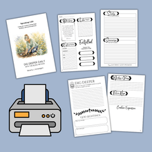 Load image into Gallery viewer, Dig Deeper Daily Past Edition Journals - Blessed Be Boutique