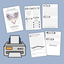 Load image into Gallery viewer, Dig Deeper Daily Past Edition Journals - Blessed Be Boutique