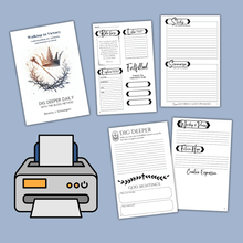 Load image into Gallery viewer, Dig Deeper Daily Past Edition Journals - Blessed Be Boutique