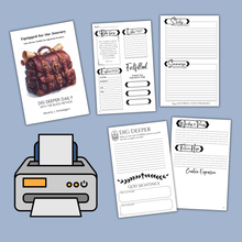 Load image into Gallery viewer, Dig Deeper Daily Past Edition Journals - Blessed Be Boutique