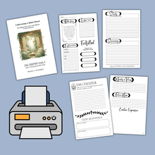 Load image into Gallery viewer, Dig Deeper Daily Past Edition Journals - Blessed Be Boutique