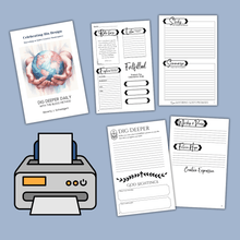 Load image into Gallery viewer, Dig Deeper Daily Past Edition Journals - Blessed Be Boutique