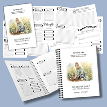 Load image into Gallery viewer, Dig Deeper Daily Past Edition Journals - Blessed Be Boutique