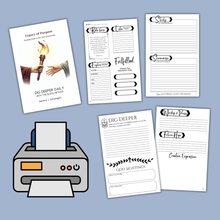 Load image into Gallery viewer, Dig Deeper Daily Past Edition Journals - Blessed Be Boutique