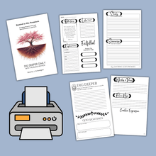 Load image into Gallery viewer, Dig Deeper Daily Past Edition Journals - Blessed Be Boutique